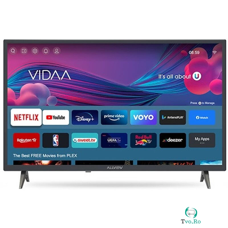 Allview Televizor LED Allview, 81 cm, smart, HD-Ready, 32iPlay6000, Negru la 746.99 lei ron