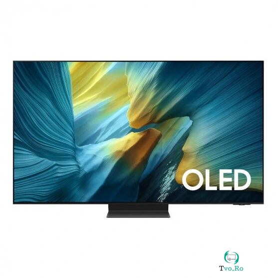 Samsung Televizor OLED SAMSUNG QE65S95FA, 163 cm (65), Smart, 4K, 100 HZ, 2 Tunere, Vision AI, Model 2025 la 10,587.99 lei ron