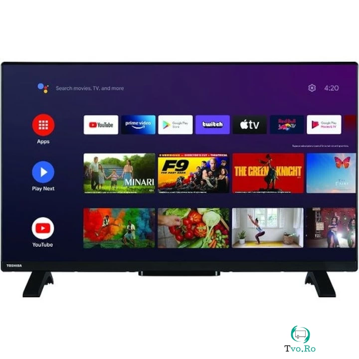 Toshiba Televizor LED Smart TOSHIBA 32WA2363DG, HD, HDR10, 81cm, Clasa E, Negru