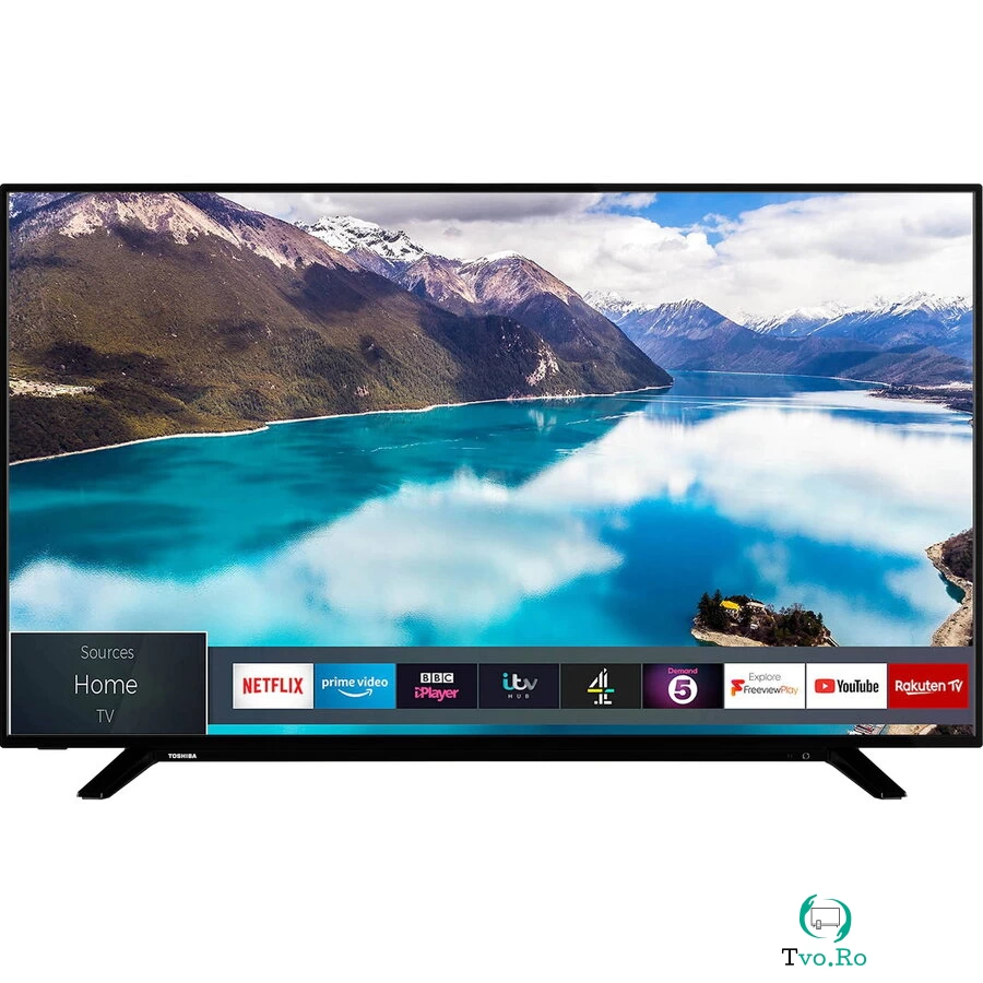 Toshiba Televizor LED Toshiba 50UA2063DG, 126 cm, 4K Ultra HD, Smart TV, HDR10, Negru la 2,066.76 lei ron