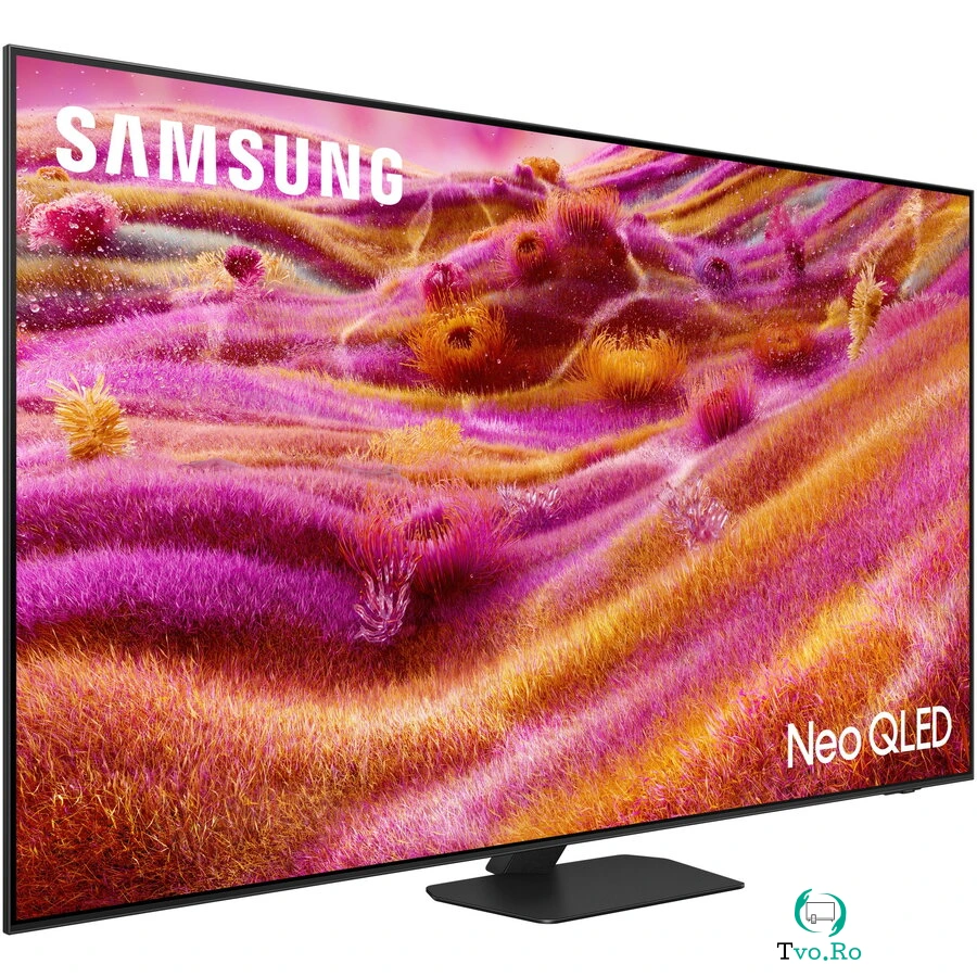 Samsung Televizor Samsung MiniLED Neo QLED 75QN90F, 189 cm, Smart, 4K Ultra HD, 100 Hz, Clasa E (Model 2025), Negru
