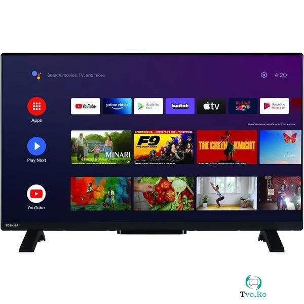 Toshiba Televizor LED Smart TOSHIBA 40LA2363DG, Full HD, HDR10, 101cm, Clasa E, 1920 x 1080 pixeli, Negru