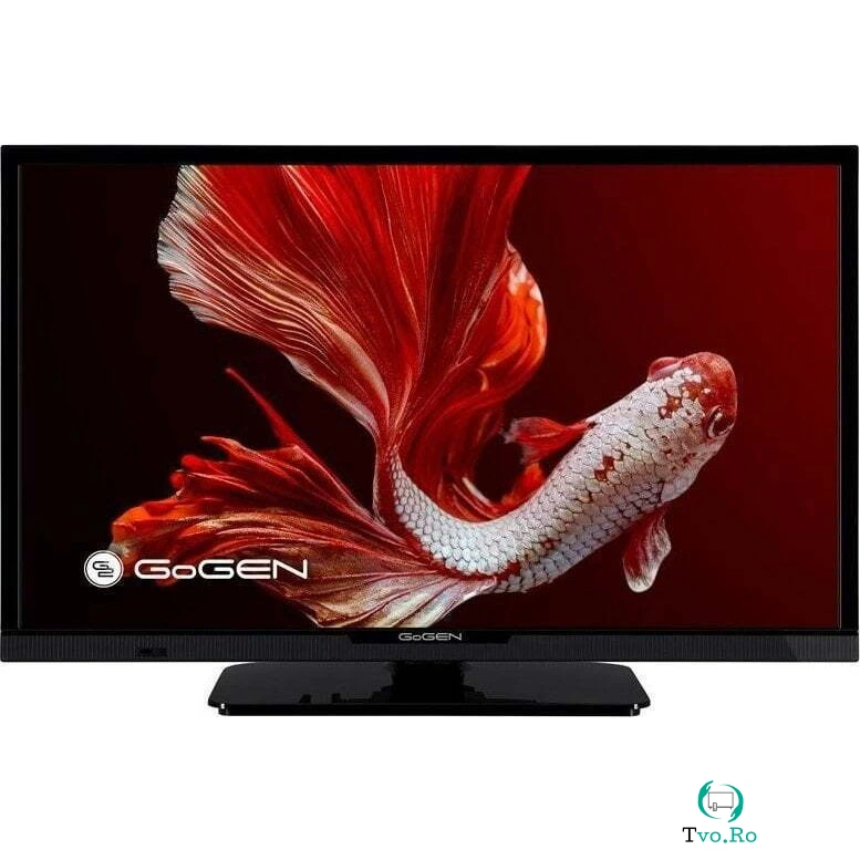 Gogen Televizor LED GoGEN TVH24P352T, 24, 60 cm, HD READY, DVB-T2/C/S2, Smart TV, clasa E, Negru