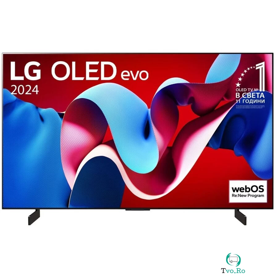 Televizor OLED evo 42C41LA 105cm Smart 4K Ultra HD 100 Hz Clasa G (Model 2024) Negru la 3,972.99 ron