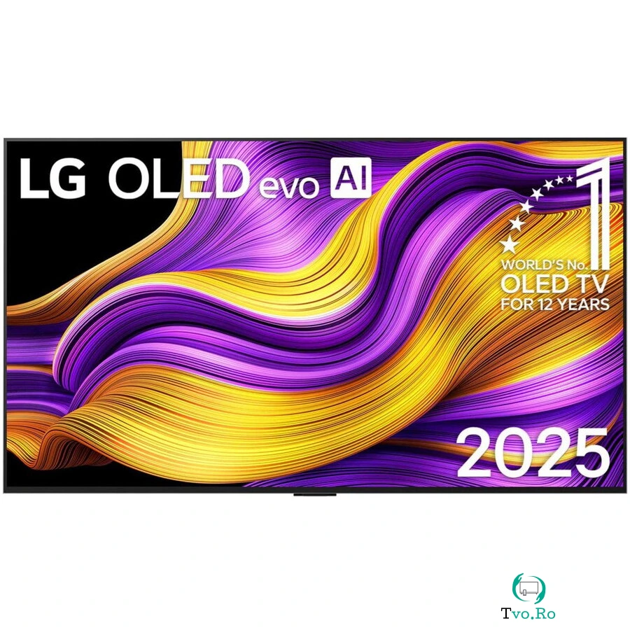 LG Televizor Smart LG OLED55G57LW.AEUD evo TV, OLED TV, 55 inch, 138.8 cm, UltraHD 4K, tuner triplu, HDR, 120Hz panel, Negru-Argintiu