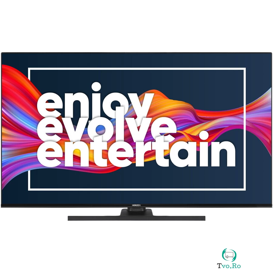 Horizon Televizor Horizon QLED 43HQ8590U/C, 108 cm, Smart Android, 4K Ultra HD, Clasa F, Negru la 1,131.99 lei ron