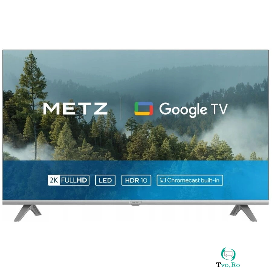 Televizor QLED METZ 40MQE7000, 100 cm, Smart Google TV, Full HD, Clasa E (Model 2024) la 983.41 ron