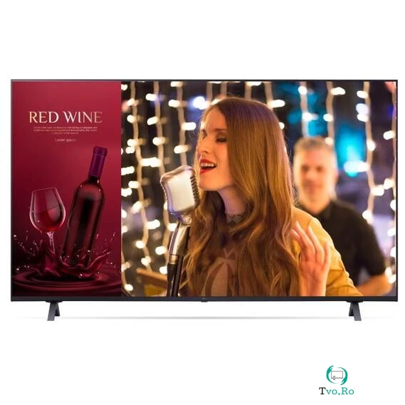 LG Televizor Profesional LED LG 139 cm, 55UN640S, Ultra HD 4K, Smart TV, WiFi, Negru
