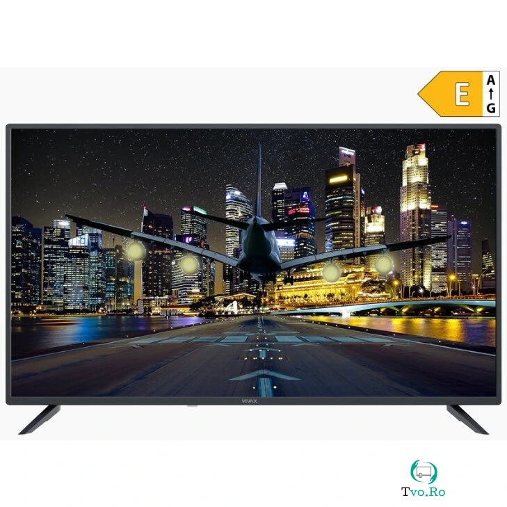VIVAX Televizor Non-Smart LED, Vivax TV-43LE115T2S2, 109 cm, Full HD, Clasa E, Negru