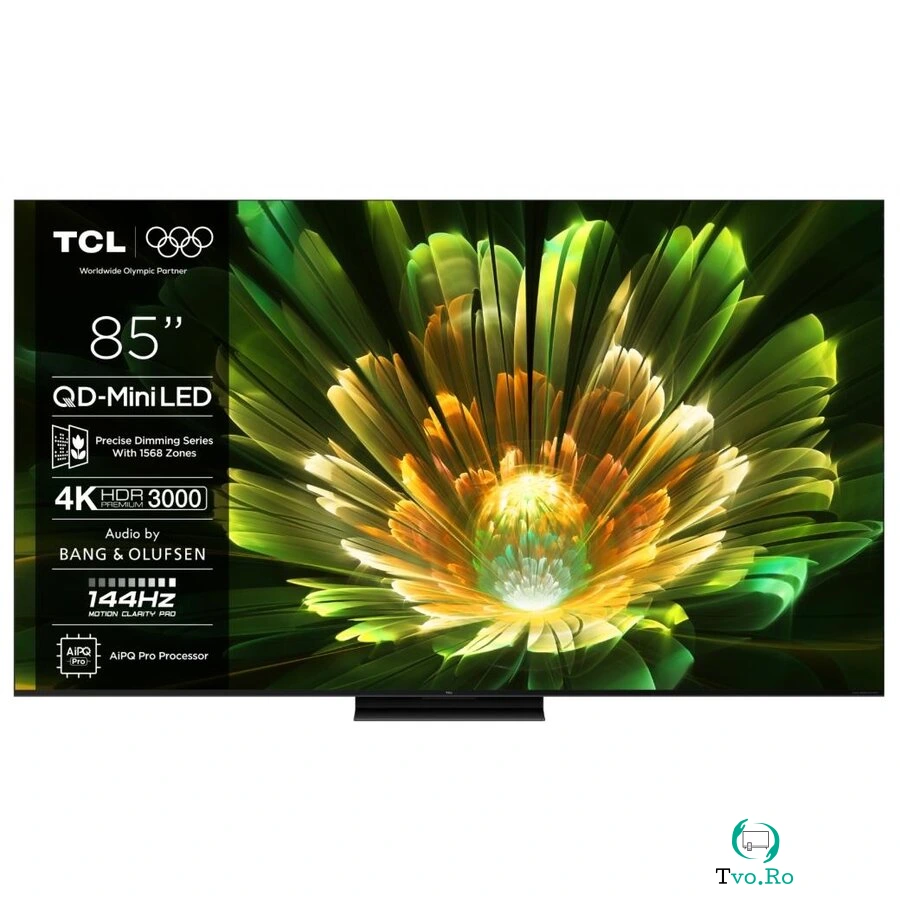 Televizor Mini LED 85Q7C 215cm 85inch Google TV Ultra HD 4K Black