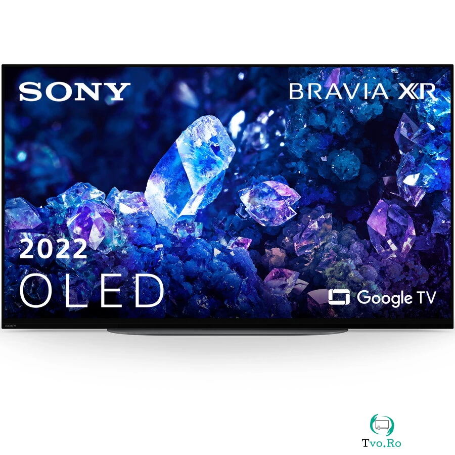 Sony Televizor Sony OLED 48A90K, 121 cm, Smart Google TV, 4K Ultra HD, 100 Hz, Clasa G, Negru la 9,032.99 lei ron